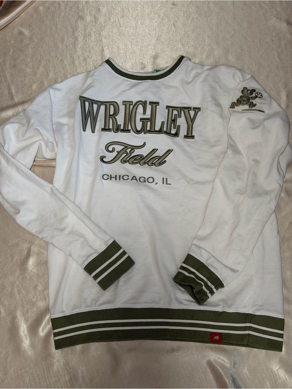 Sportiqe Chicago Cubs Wrigley Field Crewneck Sweatshirt Size 2XL 100% Cotton